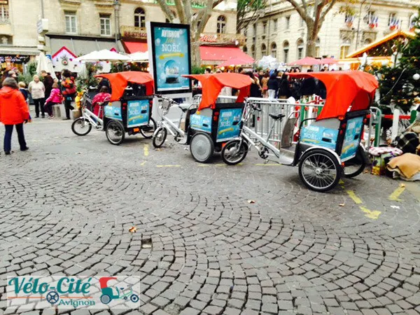 “Avignon fête Noël” campaign, winter 2015